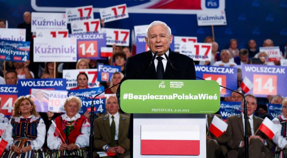 Jarosław Kaczyński: PiS jest partią polskiej wsi. Nie pozwolimy zrujnować polskiego rolnictwa