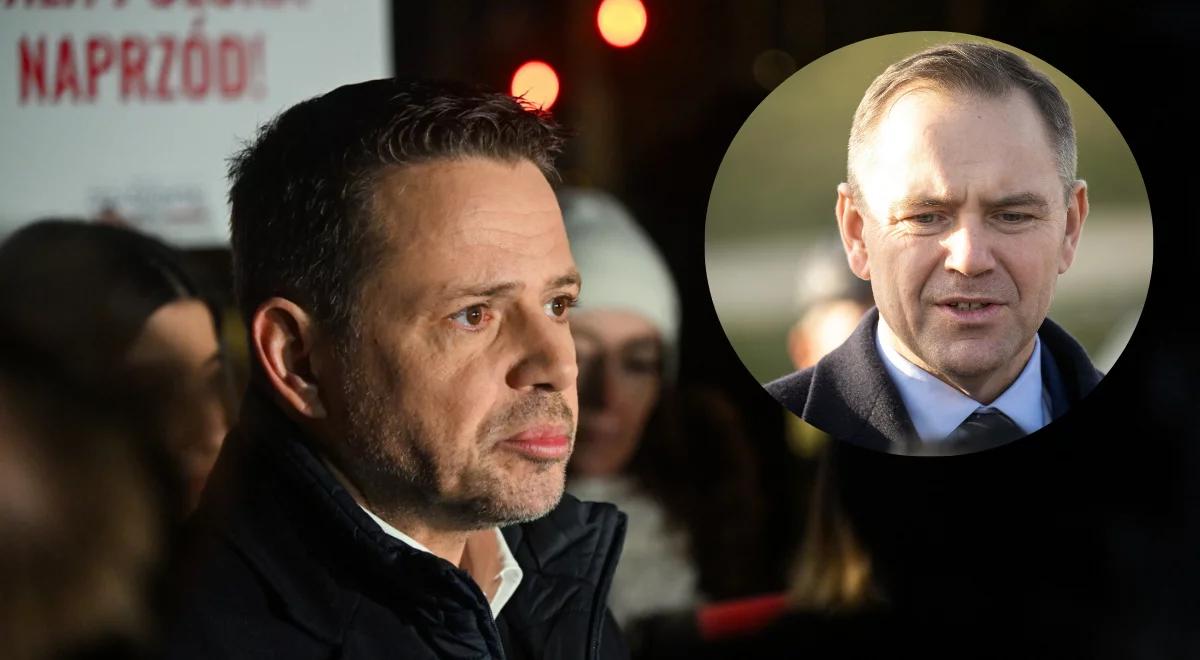 "Każdy, kto mówi, że Ukraina nie powinna być w NATO, sprzyja Putinowi". Trzaskowski o słowach Nawrockiego 