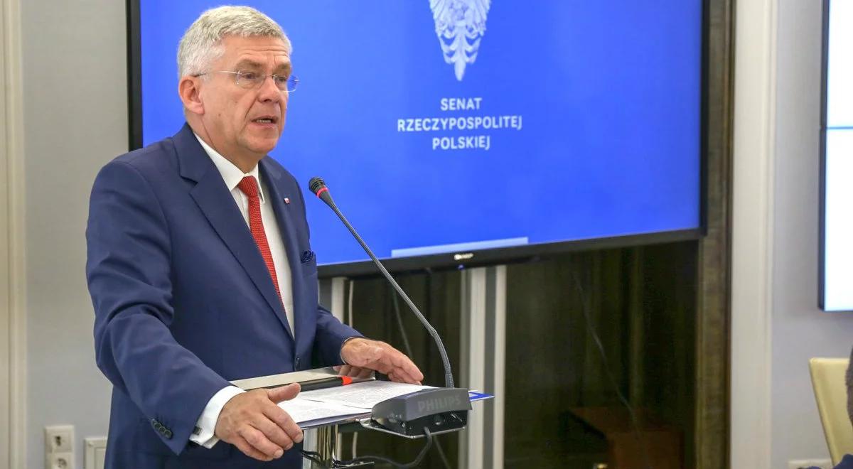 Apel marszałka Senatu do B. Borusewicza. "Wybrali nas na całą kadencję"