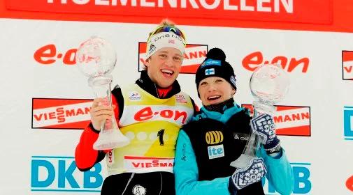 Biathloniści odebrali Kryształowe Kule