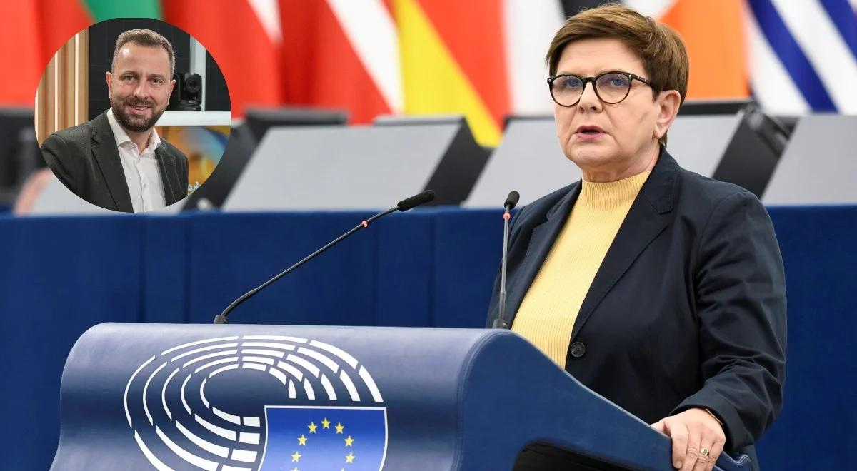 Szydło do Kosiniaka-Kamysza: nie jesteście w stanie dogadać się wewnątrz Trzeciej Drogi, a chcecie rządzić Polską?