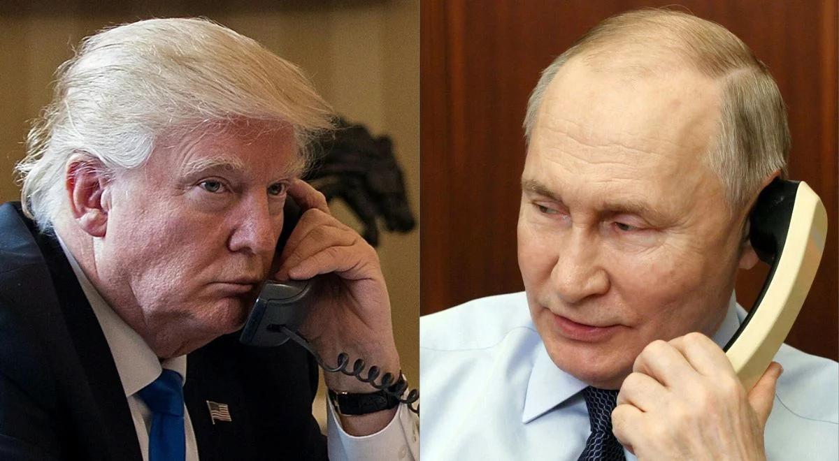 Trump rozmawiał z Putinem. "Rosja będzie dążyć do osiągnięcia celów"