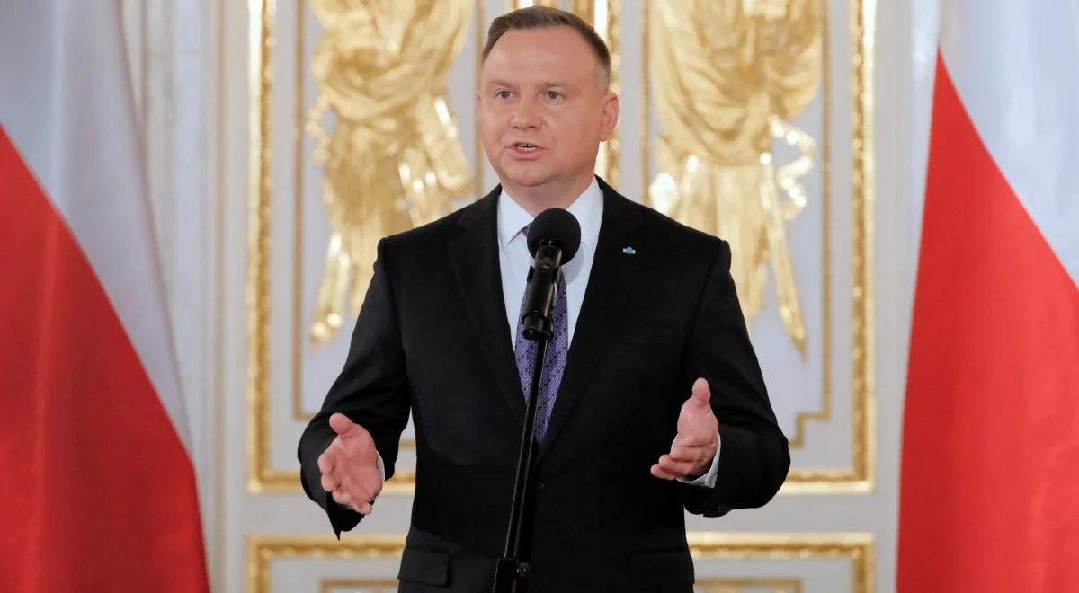 Andrzej Duda: trzeba wspierać Ukrainę na wszystkie sposoby