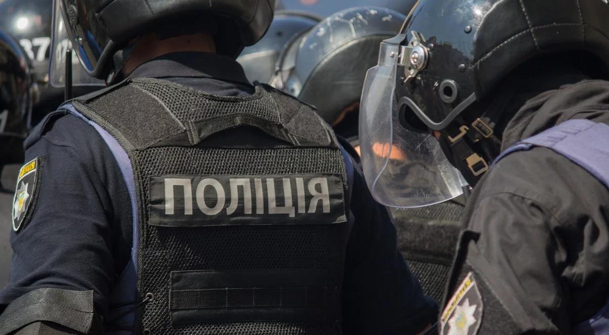 Zabarykadował się w banku w Kijowie twierdząc, że ma bombę. Został zatrzymany