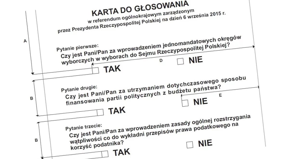 JOW-y, finansowanie partii i podatki. Referendum 6 września