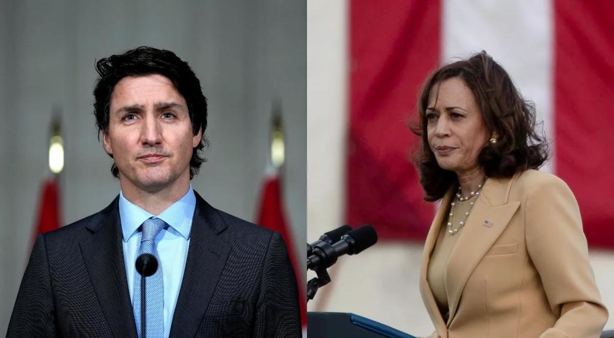 Do Polski przyjeżdżają Harris i Trudeau. Będą rozmawiać z prezydentem o współpracy obronnej i uchodźcach