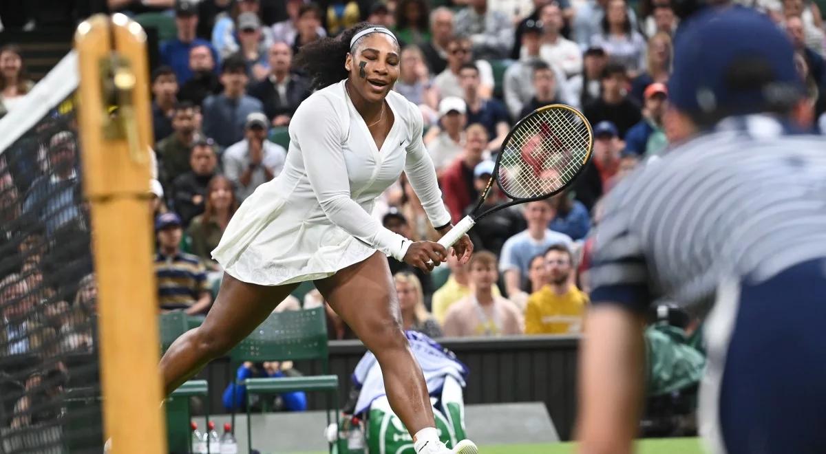 Wimbledon 2022: Serena Williams stoczyła morderczy bój. Tan zaskoczyła legendę