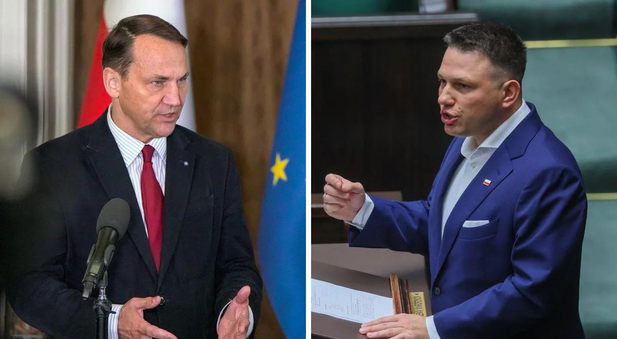Sikorski odpowiada Mentzenowi. "Radzę młodszemu koledze..."