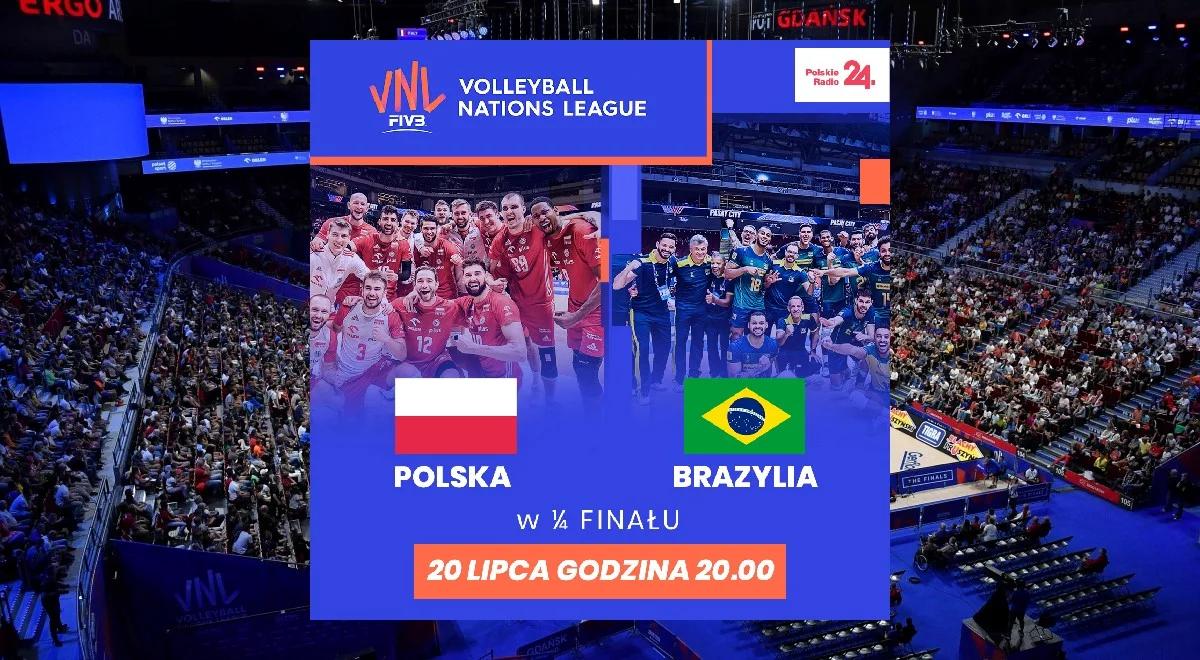 Liga Narodów siatkarzy: Polska - Brazylia.  Czeka nas  zacięte starcie, a różnica będzie tkwić w szczegółach