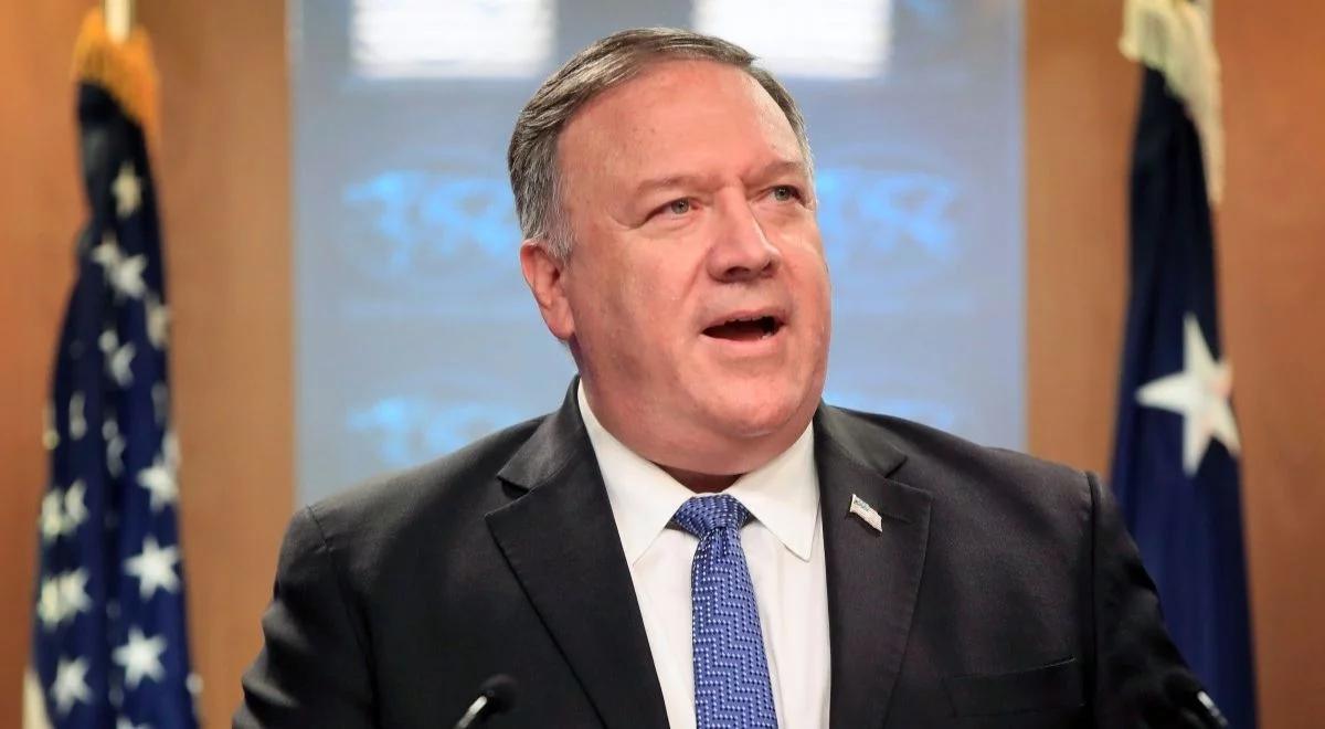 Mike Pompeo wezwał władze Białorusi do "zaprzestania stosowania przemocy"