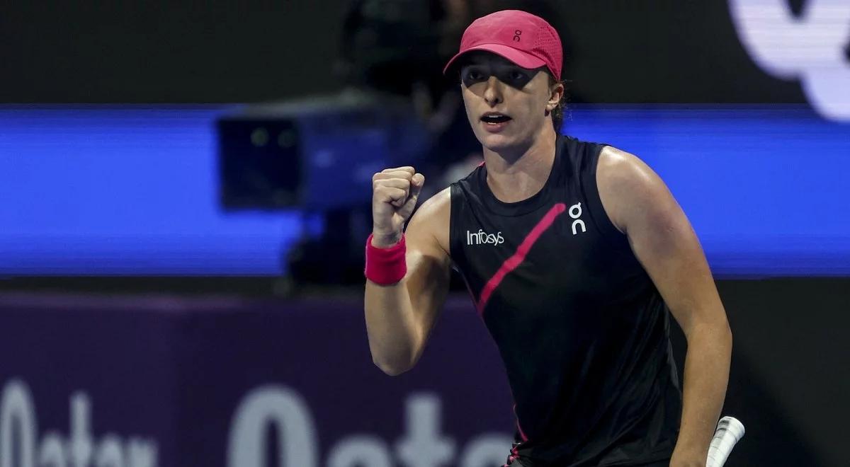 WTA Doha: Iga Świątek się nie zatrzymuje. Polka melduje się w ćwierćfinale! 