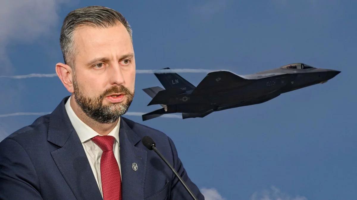Szef MON ma "ważną informację". Chodzi o pociski dla myśliwców F-35