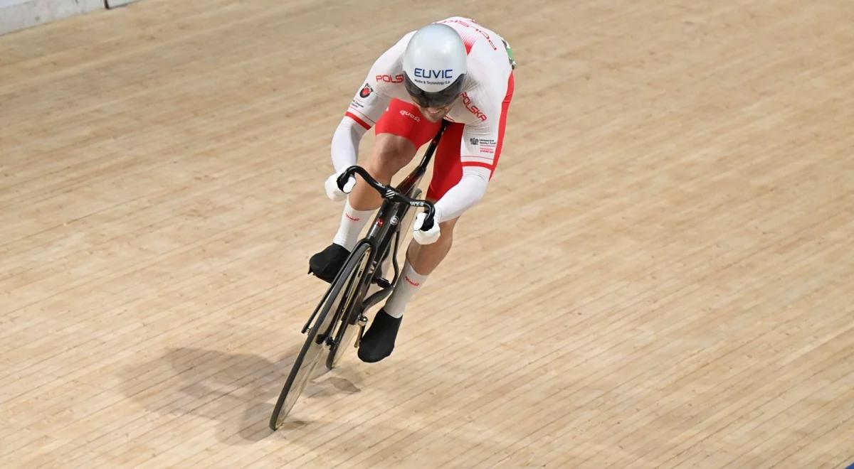 MŚ w kolarstwie torowym. Mateusz Rudyk nie awansował do ćwierćfinału sprintu