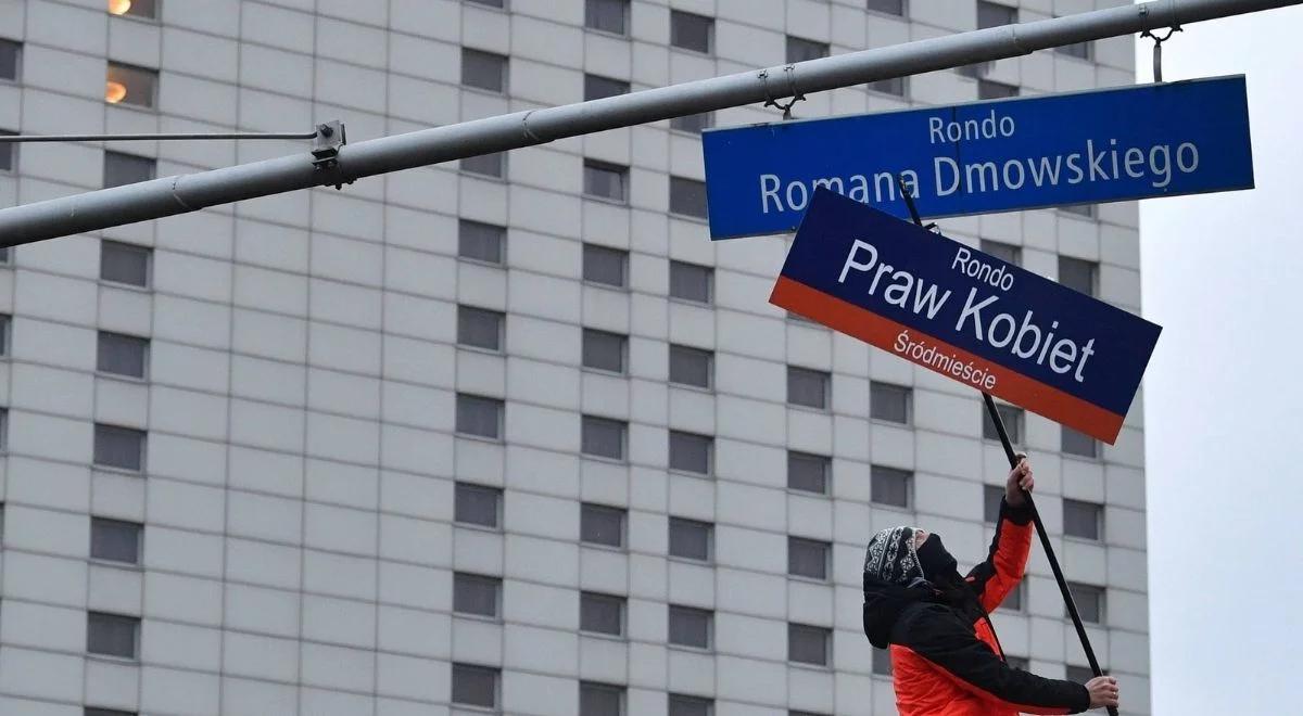 "To kwestionowanie zasług historii". Zbigniew Ziobro o zmianie nazwy Ronda Dmowskiego na Rondo Praw Kobiet