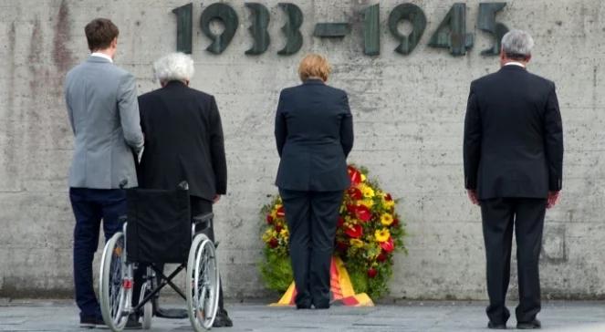 Angela Merkel złożyła wizytę w KL Dachau