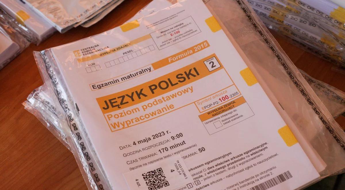 Matura 2023. Na początek egzamin z języka polskiego