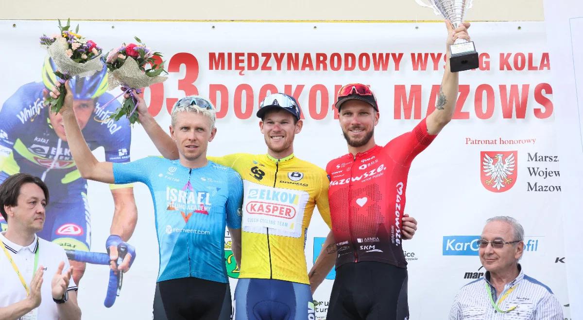 Dookoła Mazowsza: Czech Kurkle triumfatorem 63. edycji. Bernas na ostatnim stopniu podium