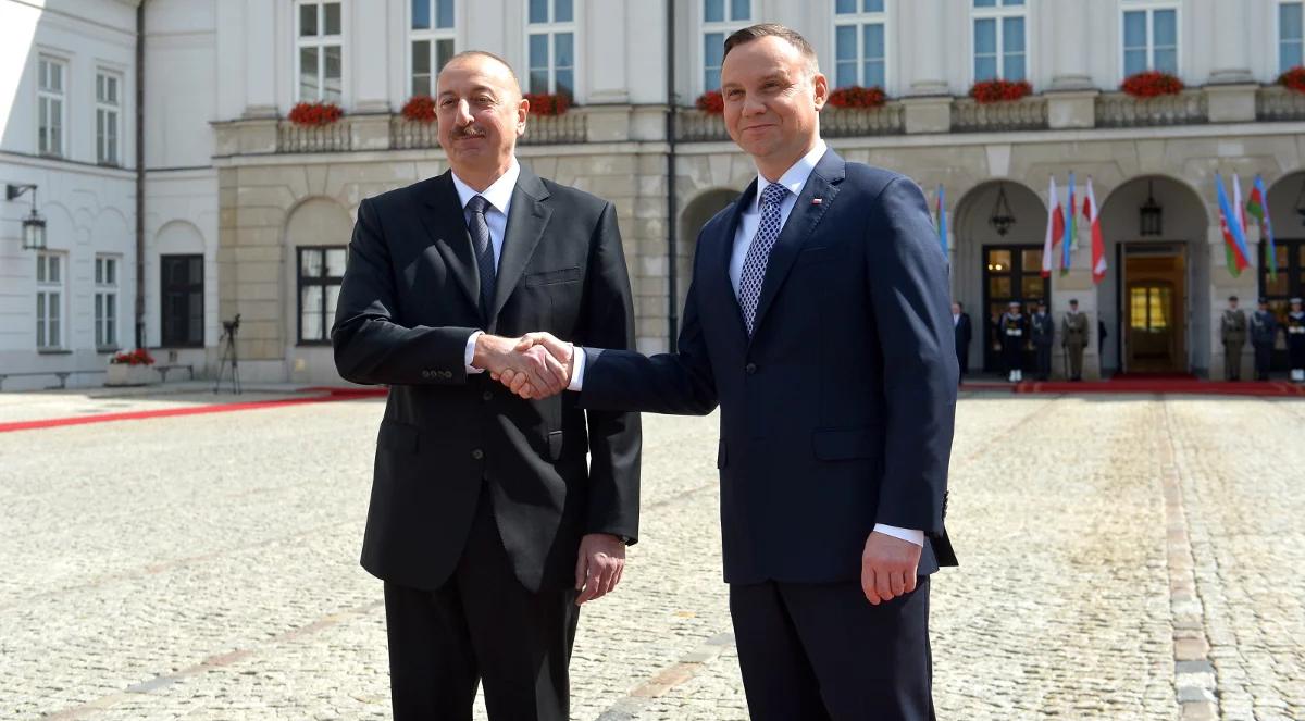Prezydent Duda: w relacjach z Azerbejdżanem drzemie niewykorzystany potencjał