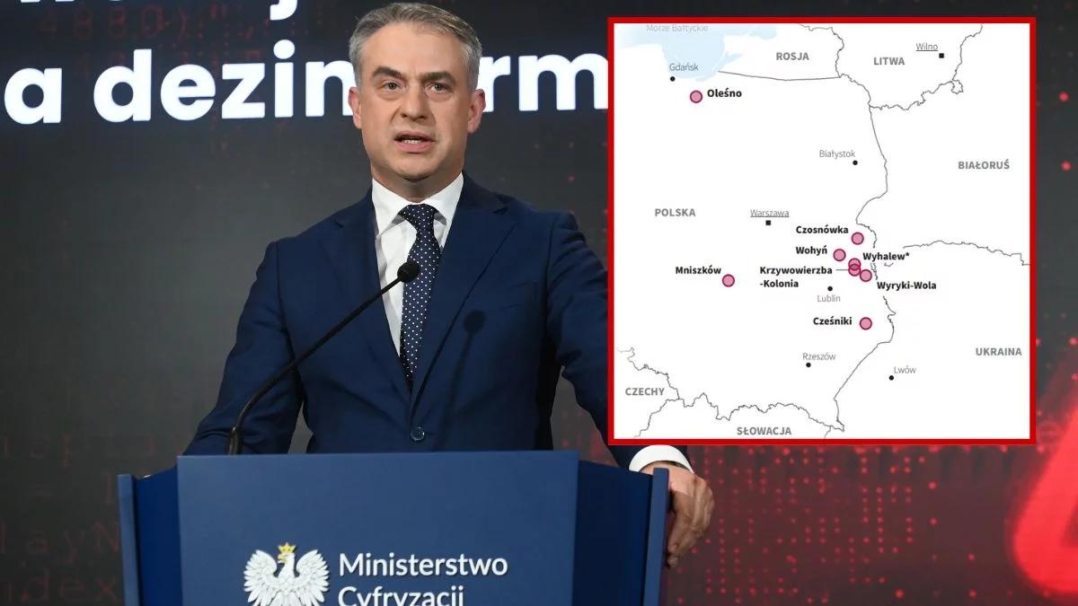 Alert RCB ws. dronów przyszedł za późno? Minister odpowiada
