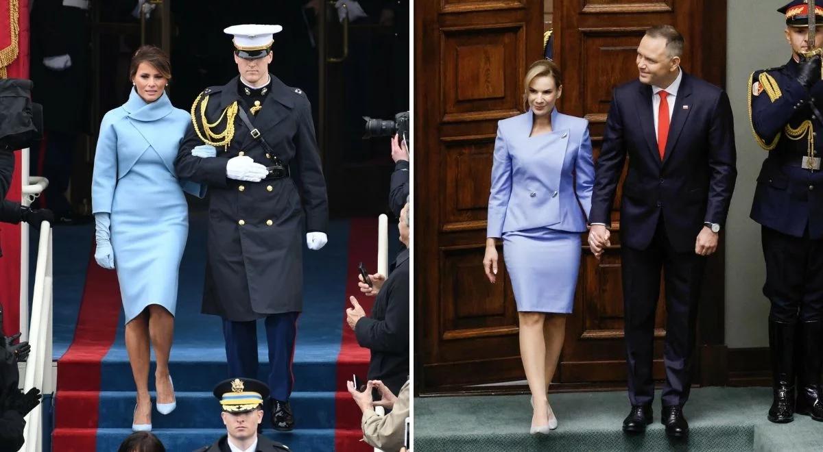 Marta Nawrocka niczym Melania Trump. "Czuć inspirację"