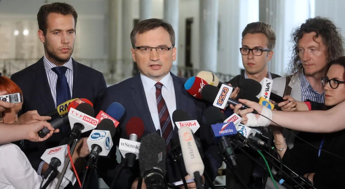 Zbigniew Ziobro do wiceszefa Komisji Europejskiej: Polska zasługuje na szacunek