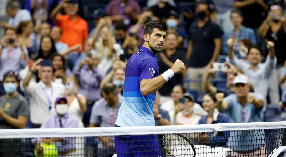 US Open: Djoković w półfinale. Serb coraz bliżej Wielkiego Szlema