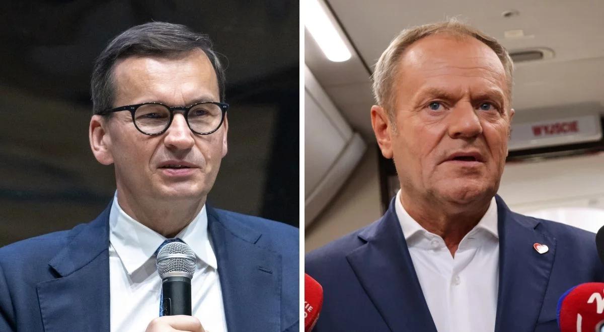 Polacy ocenili politykę zagraniczną Tuska i Morawieckiego. Kto prowadzi? [SONDAŻ]