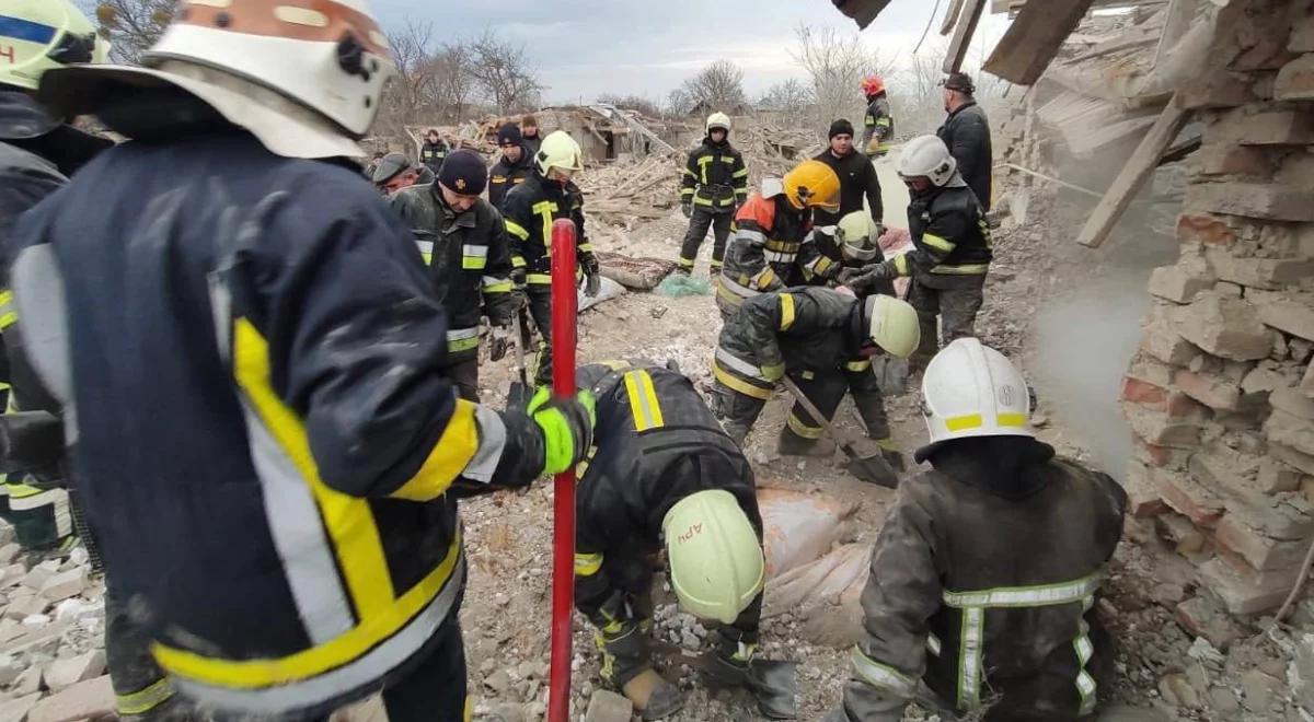 Zmasowany atak Rosji na Ukrainie. "Po raz pierwszy użyli aż sześciu hipersonicznych rakiet Kindżał"