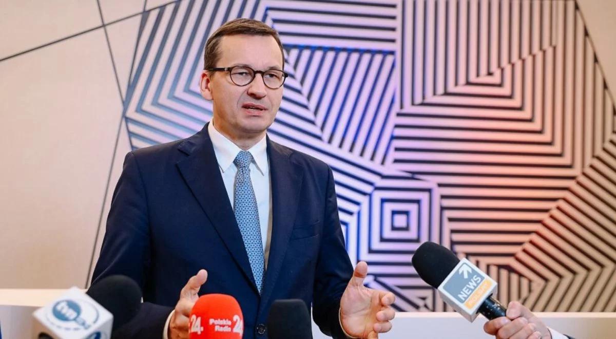 Premier: aby można było zaakceptować porozumienie, nie może być uznaniowości ws. praworządności