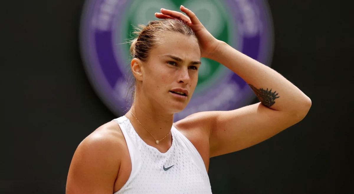 Wimbledon 2023: Aryna Sabalenka gra dalej. Białorusinka goni Świątek