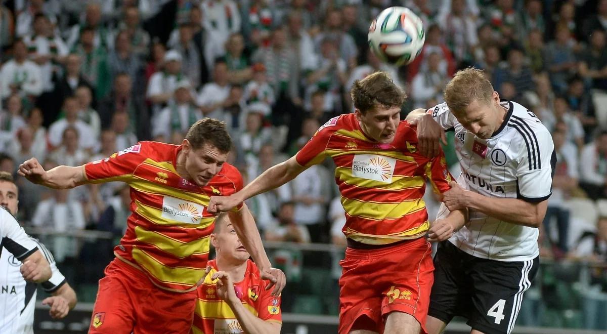 Ekstraklasa: Legia - Jagiellonia. Legia wygrała rzutem na taśmę 