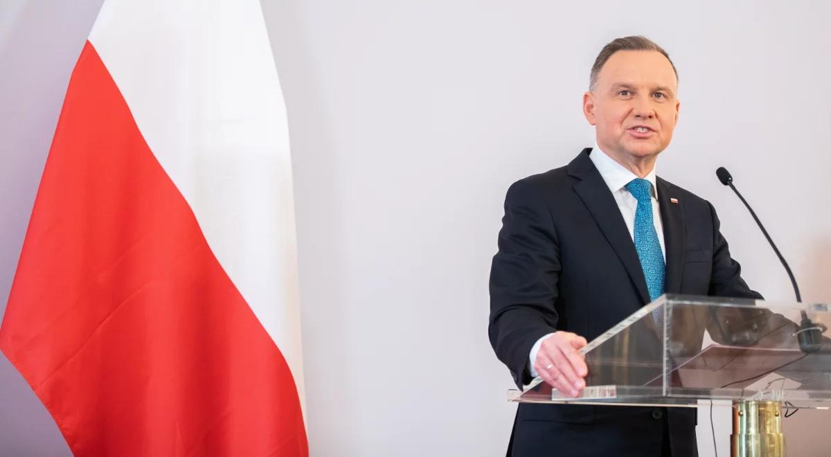 "Nie damy się zastraszyć". Prezydent Duda o planach rozmieszczenia rosyjskiej broni nuklearnej na Białorusi