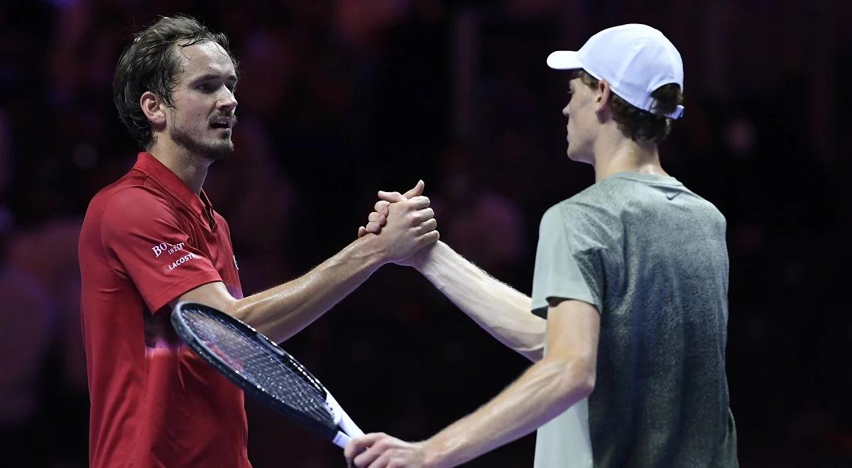 ATP Finals. Hity w grupach turnieju. Sinner zagra z Miedwiediewem, a Alcaraz ze Zverevem