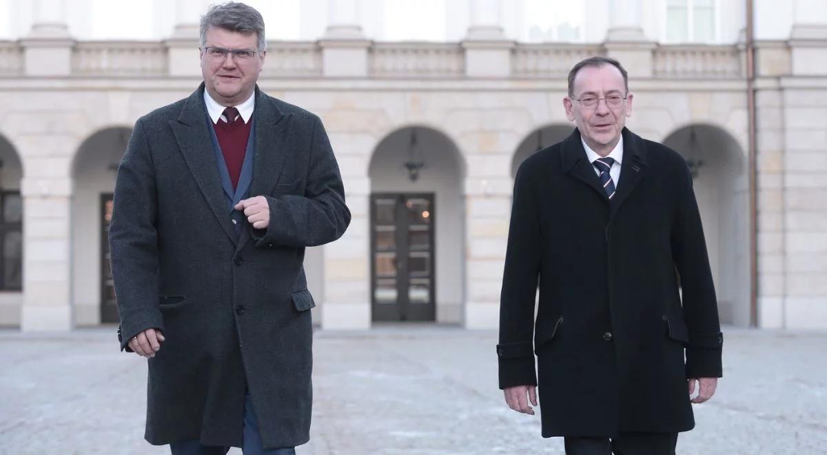 Oświadczenie Kamińskiego i Wąsika. "Pod naszą nieobecność policjanci wkroczyli do naszych domów"