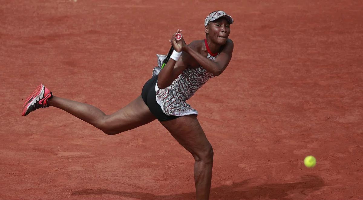 Roland Garros: Venus Williams kończy wielkoszlemowy turniej na pierwszej rundzie. Qiang Wang pokonała Amerykankę w dwóch setach