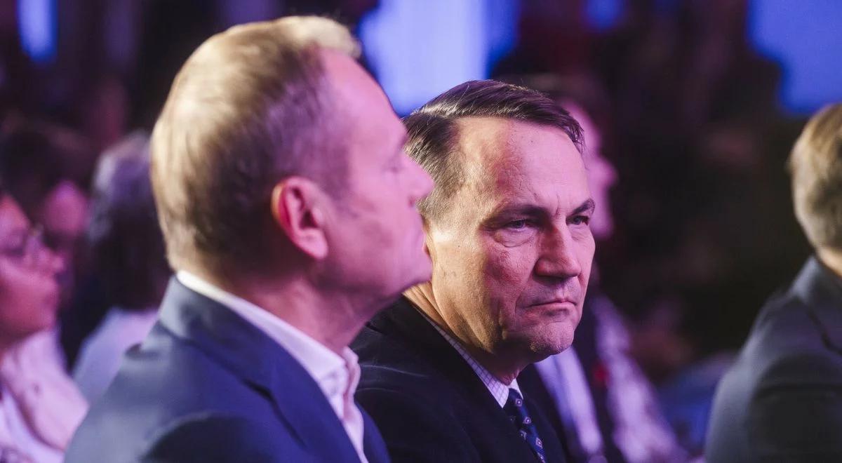 Sondaż Onetu: Sikorski zamiast Tuska? Polacy zabrali głos