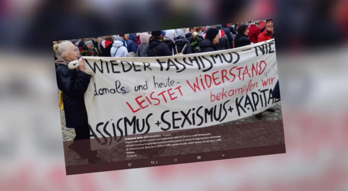 Uroczystości w Ravensbrück. Dyrekcja wydała zakaz eksponowania symboli Narodowych Sił Zbrojnych