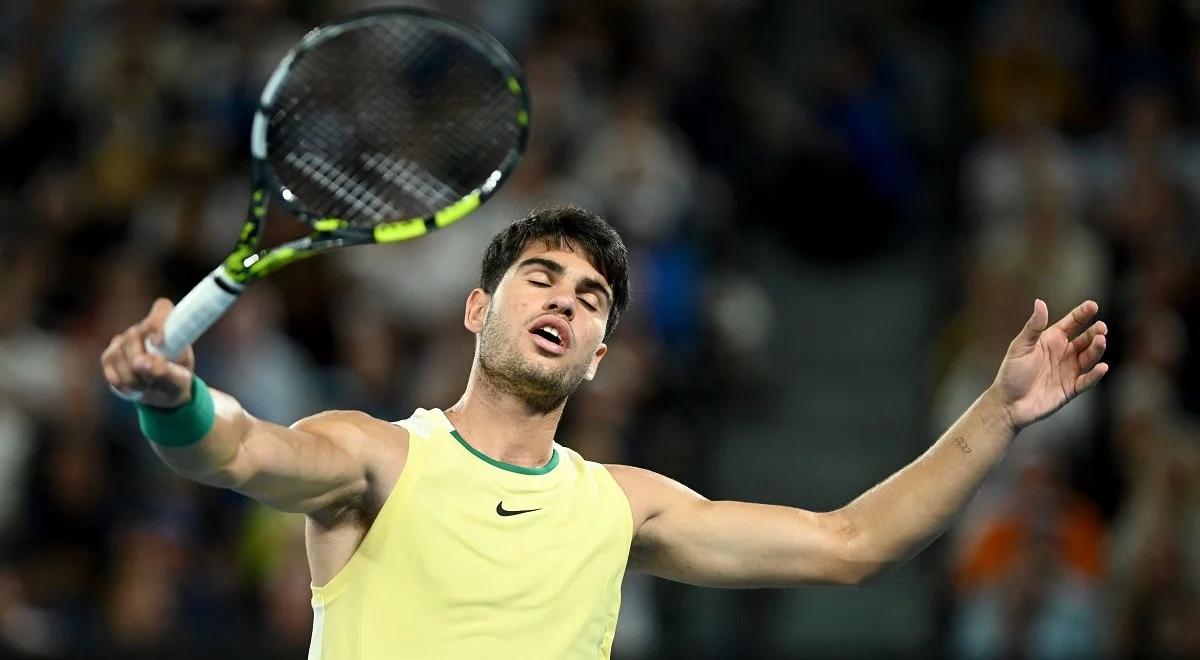 Australian Open: Carlos Alcaraz niespodziewanie przegrywa w ćwierćfinale. Alexander Zverev przyćmił wicelidera