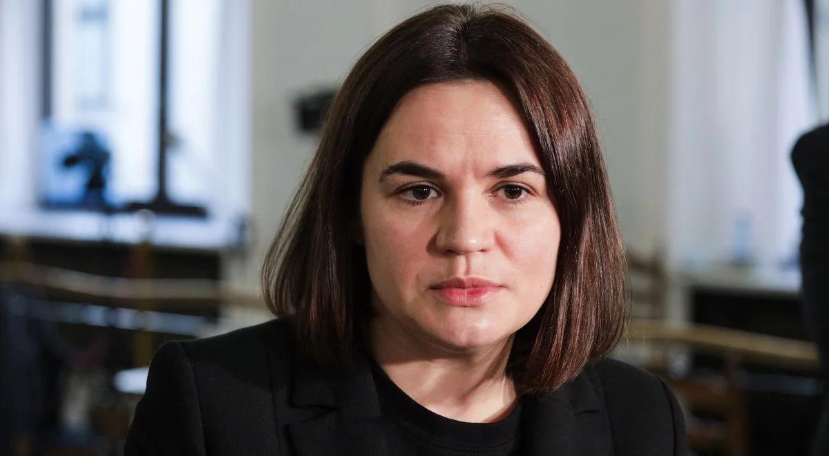 "Farsa i zemsta Łukaszenki". Swiatłana Cichanouska skomentowała swój zaoczny proces