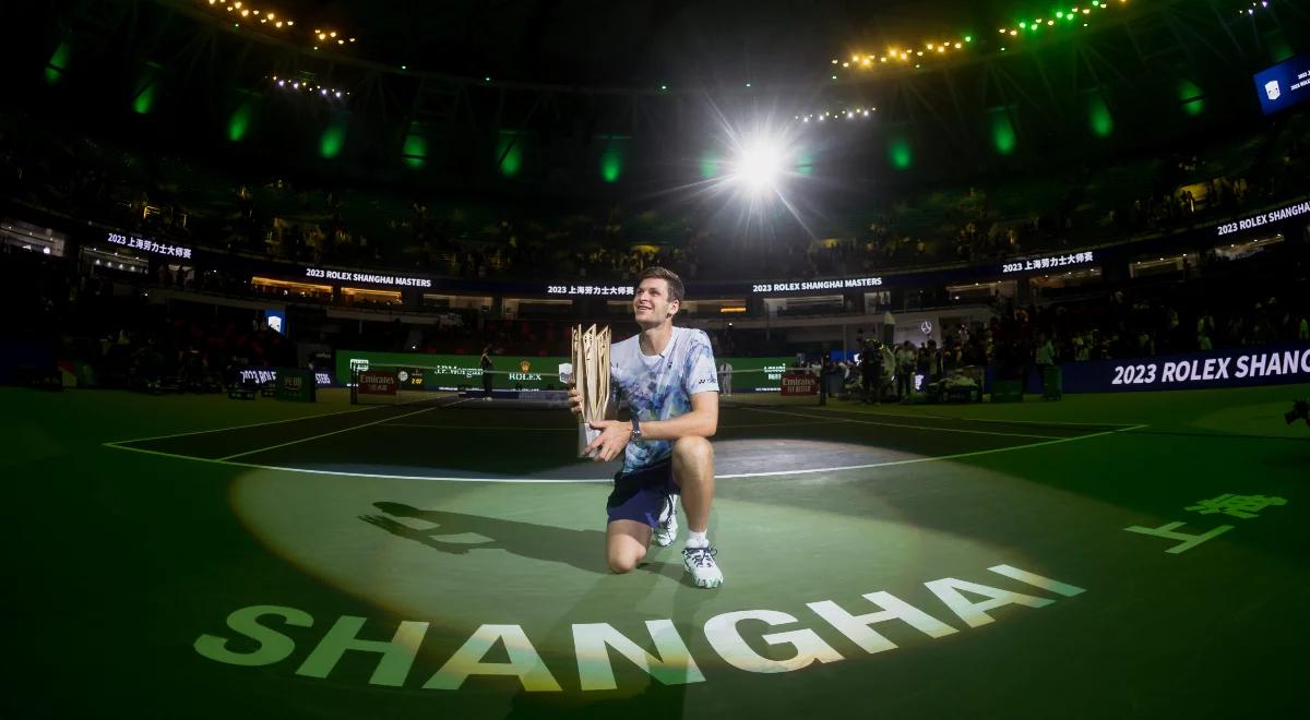 Hubert Hurkacz coraz wyżej w rankingu ATP. Szanghaj zapewnił znaczny awans