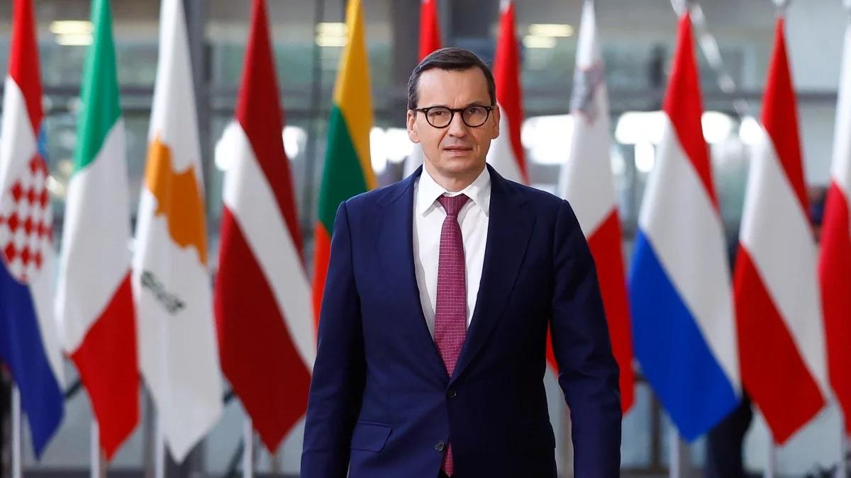 "Działania państwa terrorystycznego". Premier Morawiecki w Brukseli o atakach Rosji na ludność cywilną