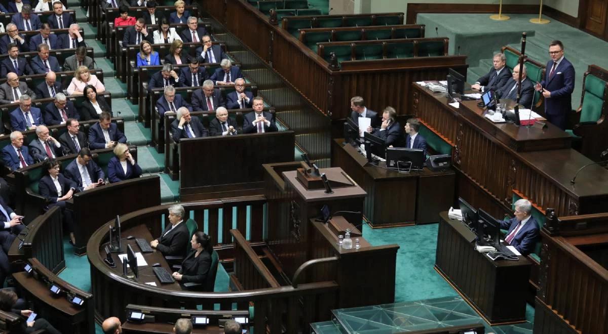 "Przedsięwzięcie zorganizowane przez PO". Prof. Domański o odrzuceniu kandydatury Witek