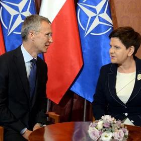 Premier spotkała się z Sekretarzem Generalnym NATO