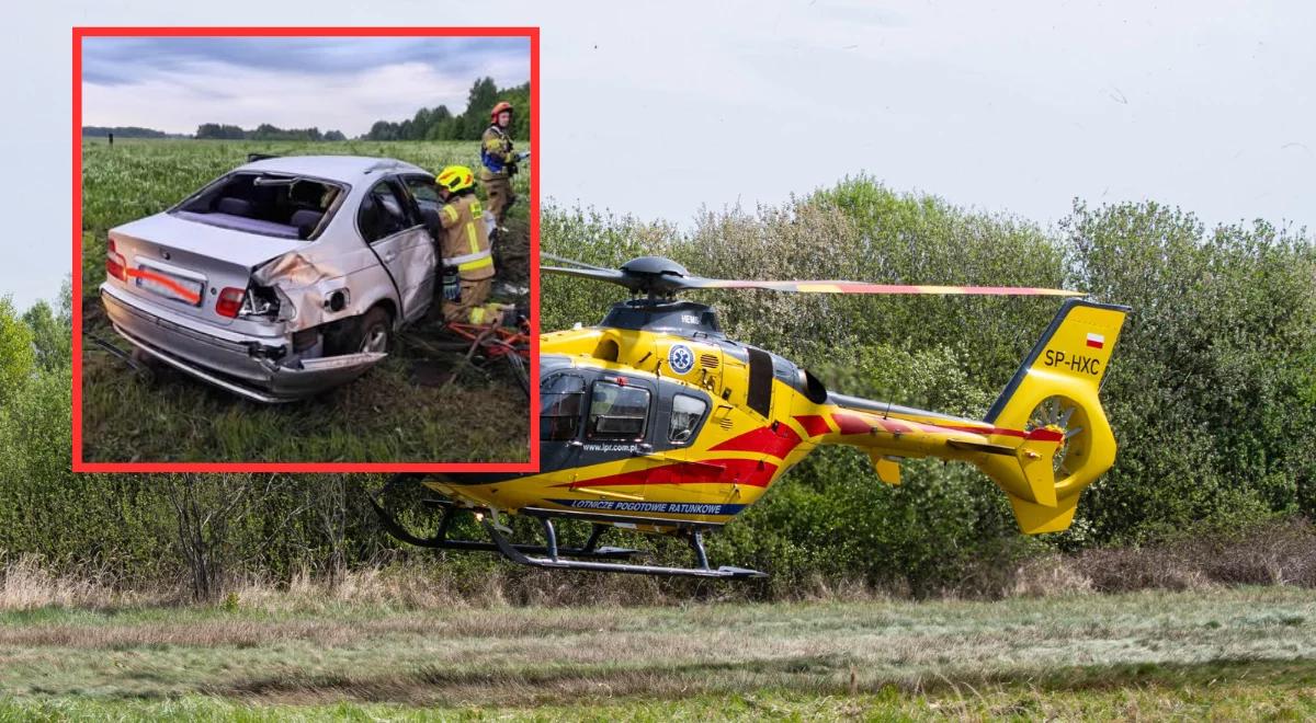 Tragedia w Bedlenku. BMW wjechało w grupę nastolatków na rowerach