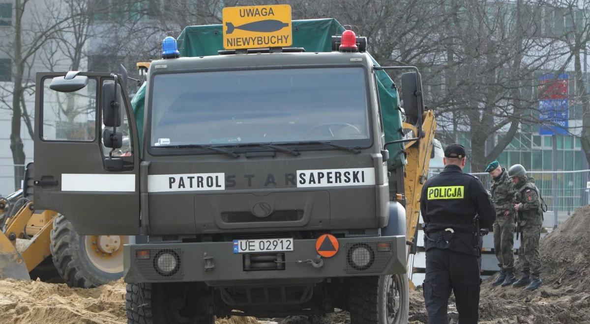 Warszawa: 250-kilogramowy niewybuch na budowie metra. Zakończono akcję na Bródnie