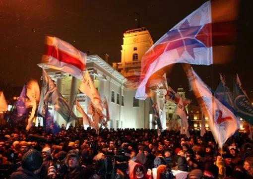 Białoruś: media przeciwko opozycji
