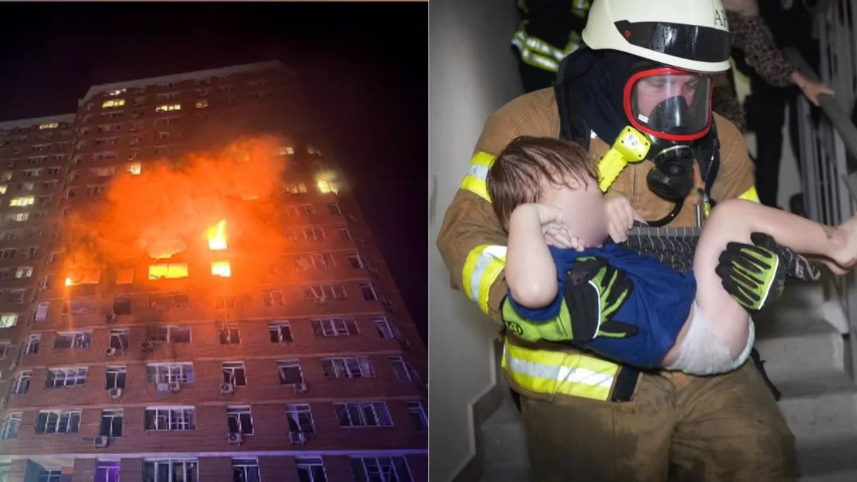 Odessa: Rosjanie ostrzelali blok. Dwie osoby nie żyją, wśród rannych dzieci