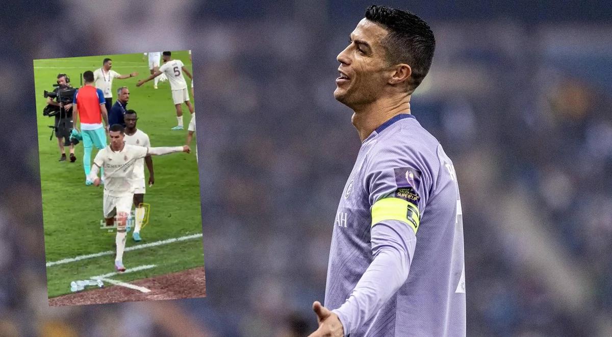 Pierwsza ligowa porażka Cristiano Ronaldo w barwach Al-Nassr. Portugalczyk nie ukrywał frustracji [WIDEO]