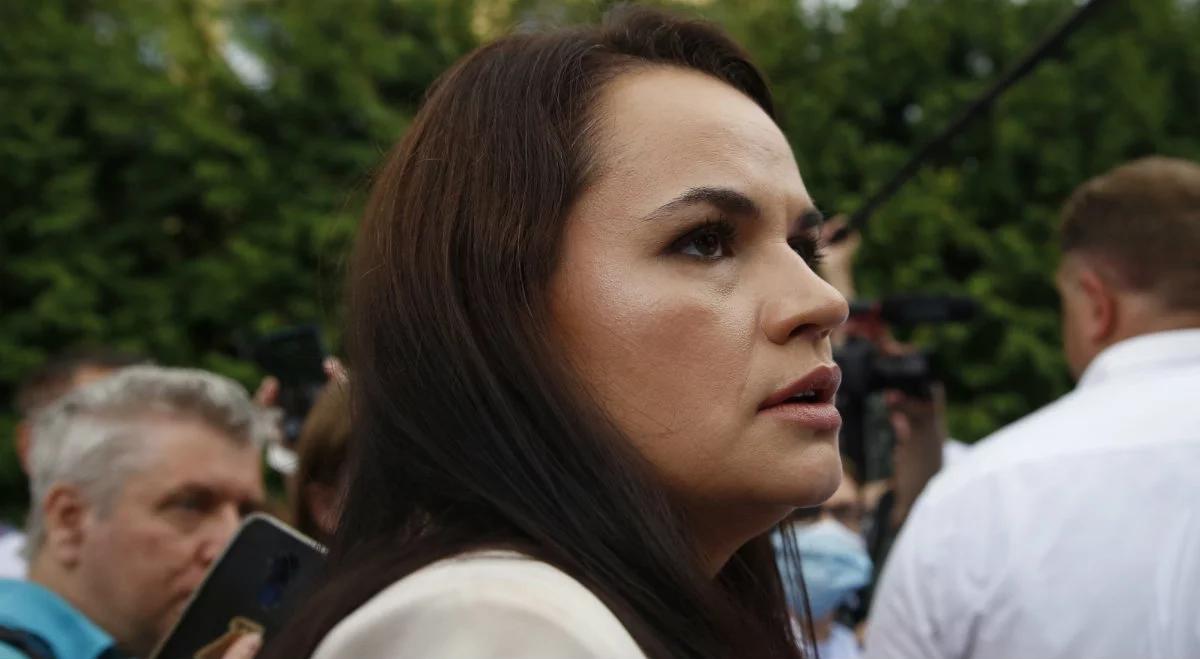 Jak Cichanouska opuściła Białoruś? "Okoliczności nie są jednoznaczne"