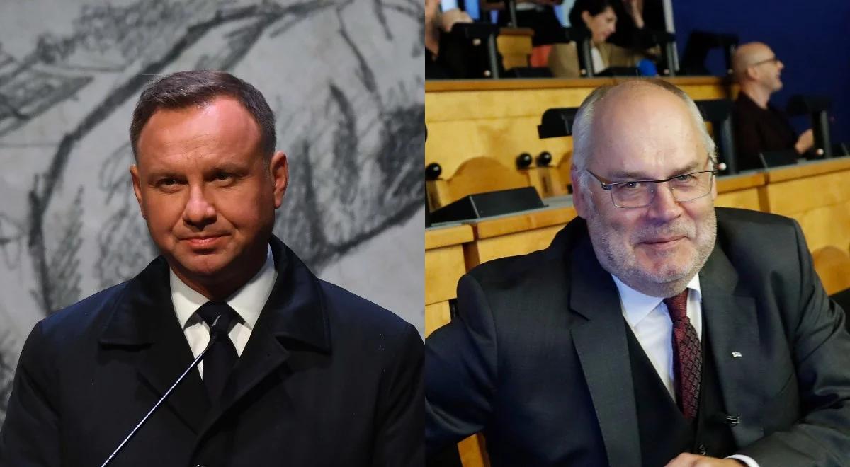"Sukcesów i pomyślności". Andrzej Duda pogratulował prezydentowi-elektowi Estonii